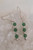 Earring - 4mm Crystal Bead - Tripple