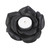 Tealight Candle Holder - Black Rose Resin