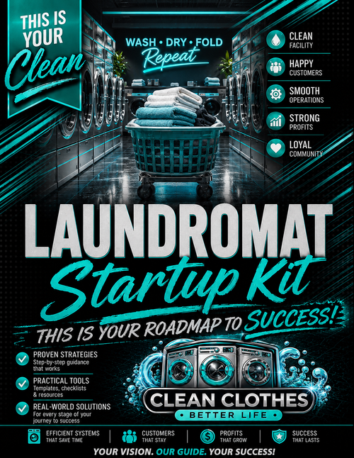 How to Start a Laundromat Business | Complete Startup Kit