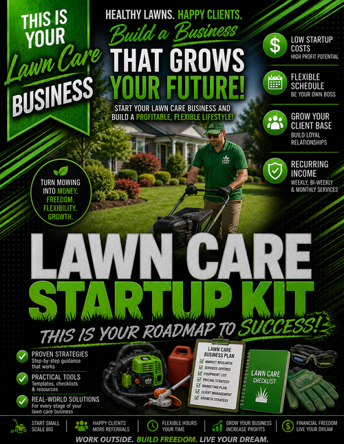 How to Start a Lawn Care Business | Complete Startup Kit