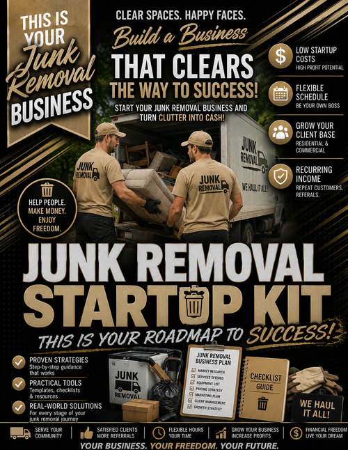 How to Start a Junk Removal Business | Complete Startup Kit
