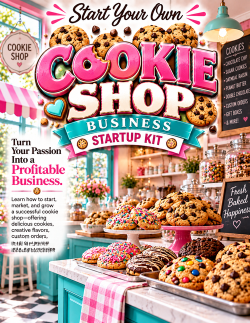 How to Start a Cookie Shop Business | Complete Startup Kit