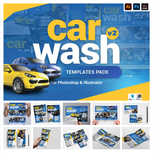Branded Advertising - Car Wash 2