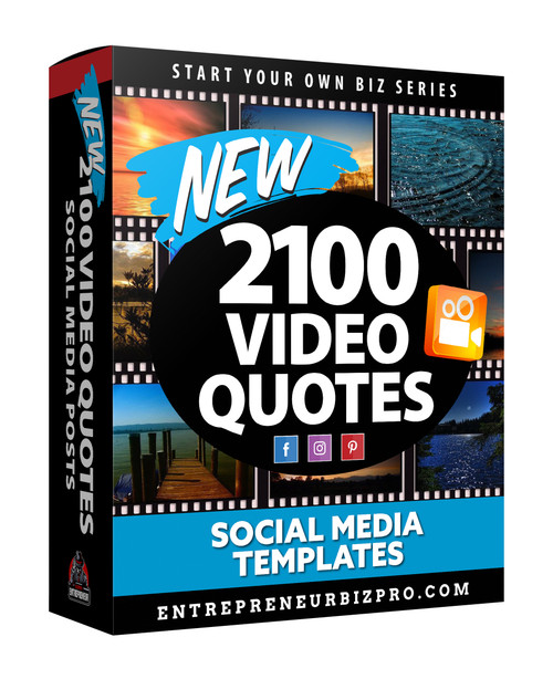 2100 VIDEO QUOTES for Social Media Bundle