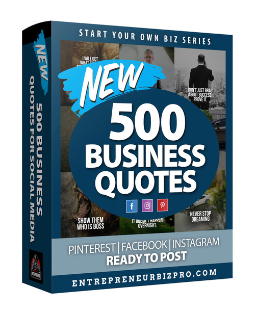 500 Business Quotes - Social Media Bundle
