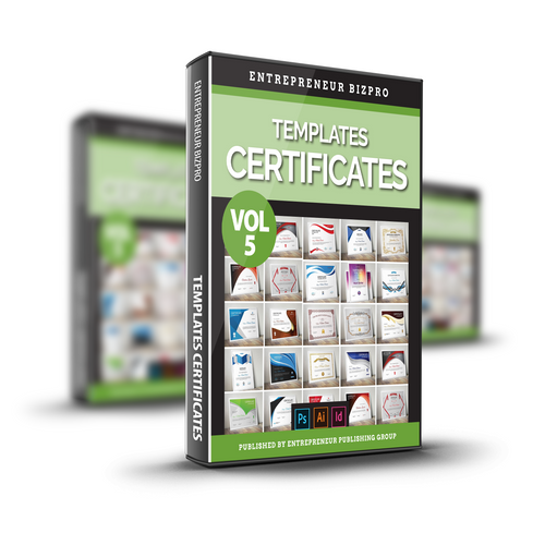 Print Templates - CERTIFICATES Vol 5