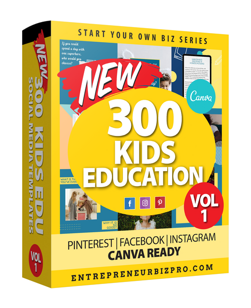 300 KIDS EDUCATION - Social Media Bundle