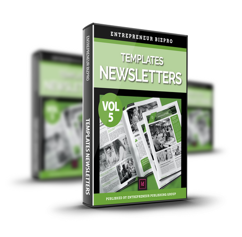 Print Templates - NEWSLETTERS VOL 5