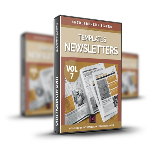 Print Templates - NEWSLETTERS VOL 7