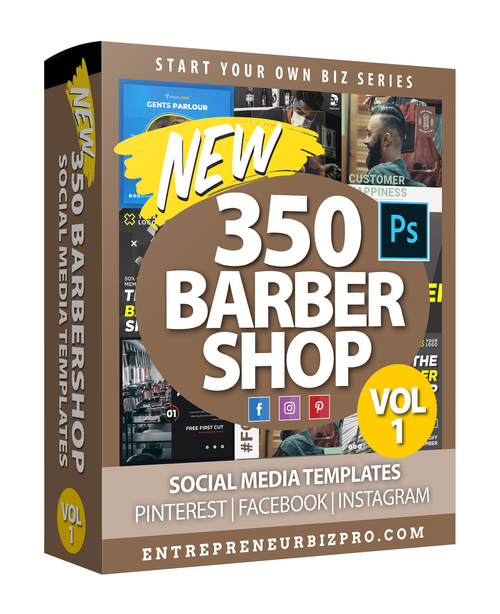 350 BARBERSHOP VOL 1 - Social Media Bundle