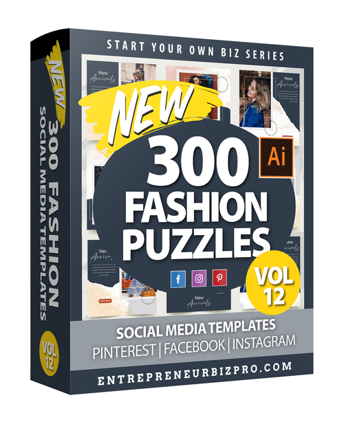 300 FASHION VOL 12 - Social Media Bundle