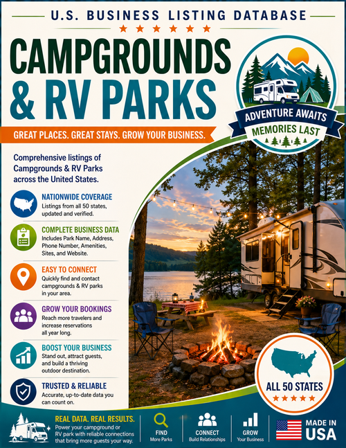 Biz Database - Campgrounds & RV Parks