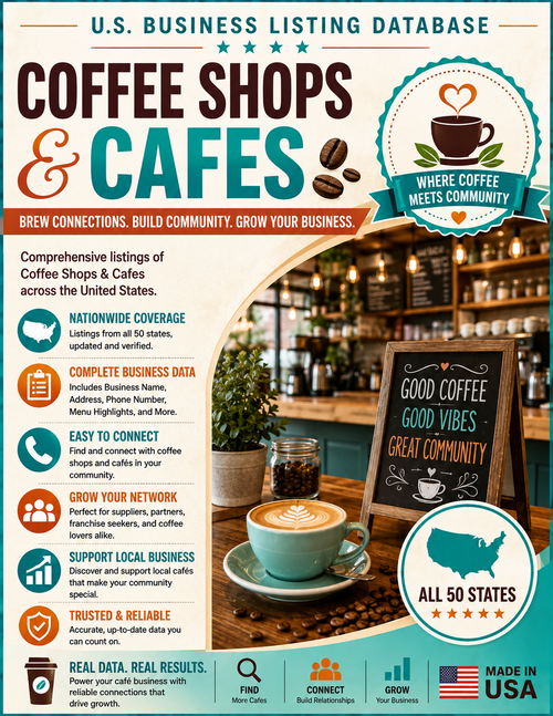 Biz Database - Coffee Shops