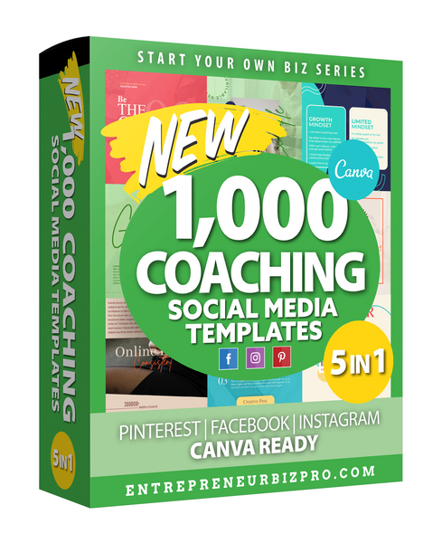 1,000+ COACHING 5 in 1 - Social Media Bundle