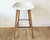 Hay - AAS32 BAR HEIGHT STOOL - Cream white shell - Oak lacquered frame with black footrest