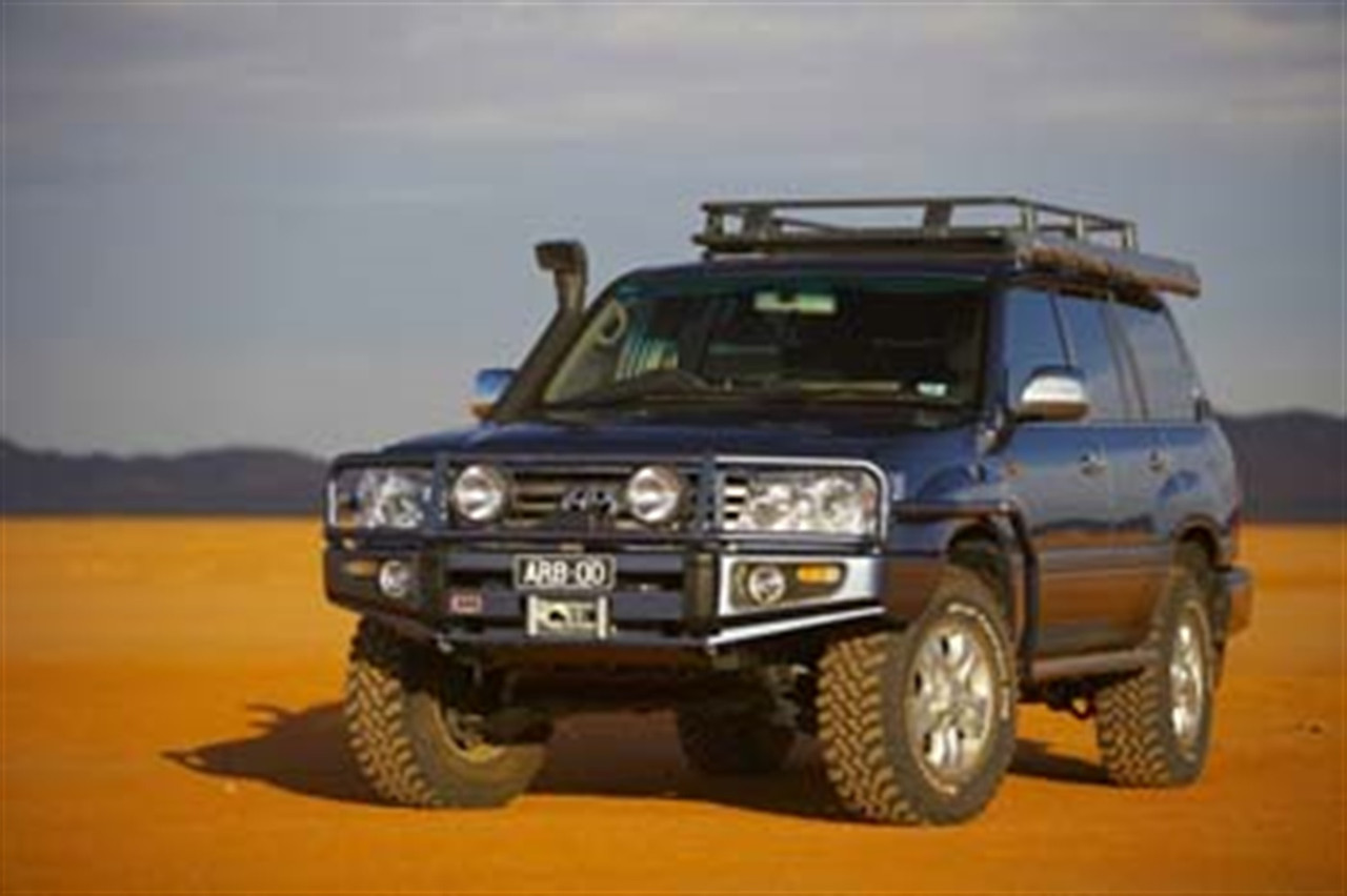 Arb bumper clearance land cruiser 100