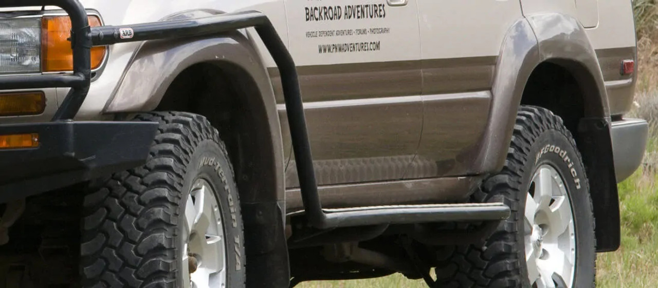 ARB 80 Series Land Cruiser Side Rail Without Flares