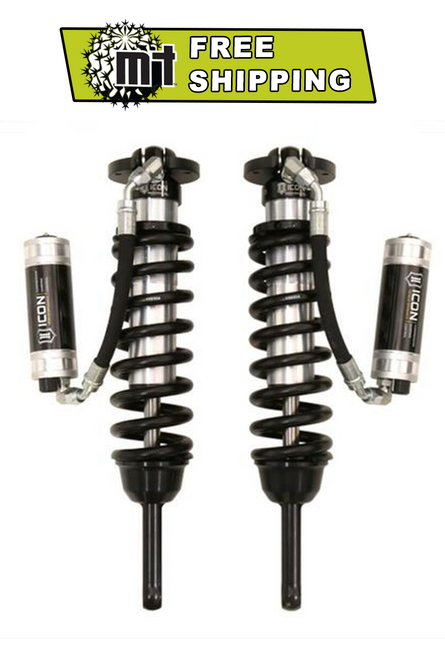 ICON 2007 - 2009 FJ Cruiser Extended Travel Remote Reservoir Front Coilover Shock Kit