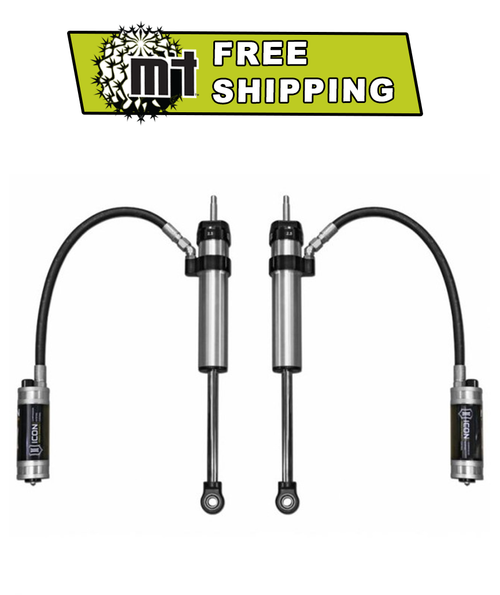 ICON FJ Cruiser/2003+ 4Runner Metal-Tech Long Travel Rear Shocks 2.5" w/ Remote Reservoir (PAIR)