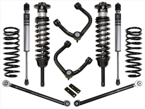 ICON 2003-2009 Toyota 4Runner 0-3.5" Suspension System - Stage 3 (Tubular) UCA's