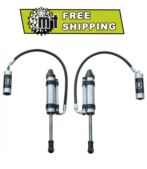 ICON 2007-2014 Toyota FJ Cruiser OMEGA Series Bypass Remote Reservoir Front S2 Secondary Shocks