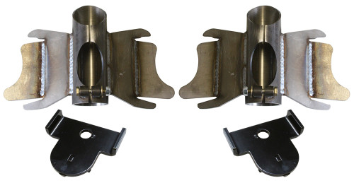 Total Chaos Rear Weld-on Bumpstop Mounting Kit FOX 2.0":  1996-2004 Tacoma Prerunner/4wd  (pr)