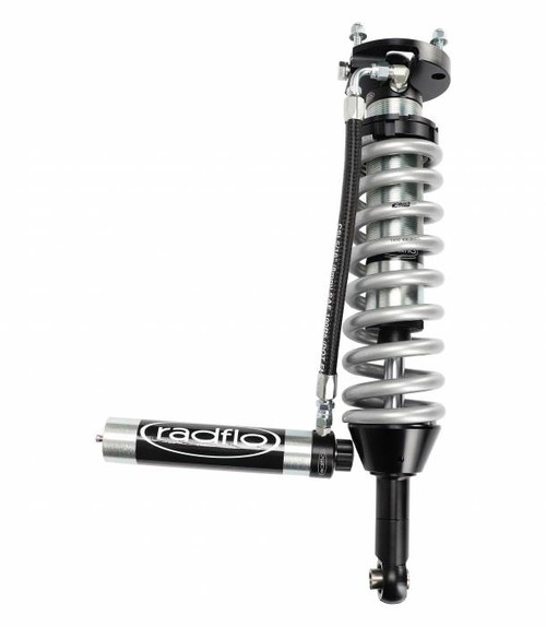 Radflo Lexus GX470 2.5 Front Extended Travel Remote Reservoir Coilovers w/ Compression Adjusters