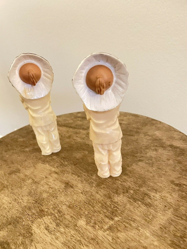 Musicraft Songs of America Record With 2 Plastic Native American Figurines 1946