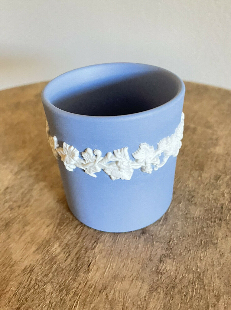 Vintage Blue Wedgwood Jasperware Small Water Cup
