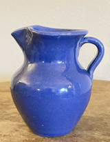 CB Craven Dutch Blue Stoneware Creamer North Carolina Pottery