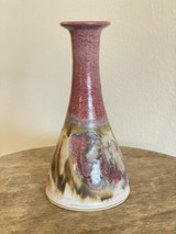 Mike Terry Raspberry Mid Century Style Vase Mint North Carolina Pottery