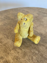 Vintage Mohair Teddy Bear Jointed Small 1900's