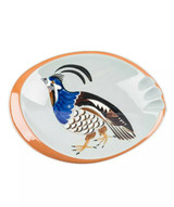 Stangl Large Decorative Ashtray With Quail - Mint Condition American Pottery