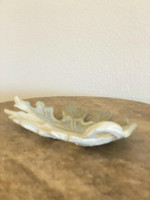  Smith Pottery White Leaf Stoneware Robbins 2002 North Carolina Pottery 