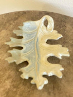  Smith Pottery White Leaf Stoneware Robbins 2002 North Carolina Pottery 