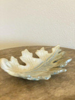  Smith Pottery White Leaf Stoneware Robbins 2002 North Carolina Pottery 