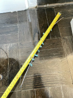 Vintage 17" Chunky Heishi Bead Turquoise & Stone Necklace & Earrings Set