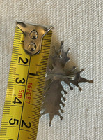 Vintage Native American Sterling Silver Zuni Turquoise Intricate Cross Mint