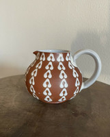 Zeuthen Keramik Denmark Creamer Mini Pitcher - Mint Mid Century 3.5” Tall