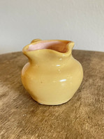 1941 Pisgah Forest Pottery Creamer Yellow mini cream/milk pitcher