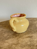 1941 Pisgah Forest Pottery Creamer Yellow mini cream/milk pitcher