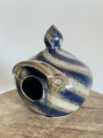 Steve Abee Pottery Birdhouse Handmade North Carolina - Mint