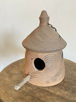 BB Burlon Craig Unglazed Birdhouse Pottery Vale North Carolina