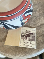 Nandi Multicolored Native American Pottery Acoma Bowl Vase Urn