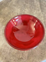 Ben Owen III Mini Bowl 2 Chinese Red Seagrove North Carolina Pottery Urn Vase