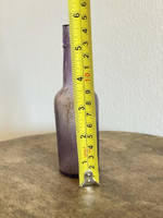  5.75” Amethyst Purple Glass Bottle Late 1800's-1900's 
