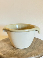 Bennington Beige 8.5" Bennington Potters 1878 Vermont Stoneware Batter Mixing Bowl Pottery 