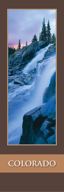 Colorado Bookmark - Yankee Boy Basin Waterfall 65 Front