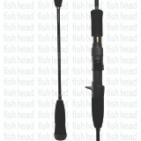 Zenaq Ikari Jig FB63-3 Over Head Jigging Rod - Fish Head