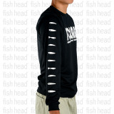 FCLLABO Innovation For Exploration Long Sleeve Dry Shirt Black